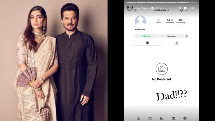 Sonam Kapoor, Anil Kapoor, Anil Kapoor deleting all Instagram posts 