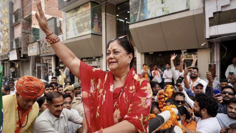  Rajasthan, Rajasthan Elections, Rajasthan Assembly Elections Jhalawar, Vasundhara Raje