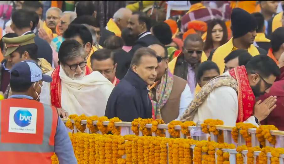 bollywood celebreties in ayodhya
