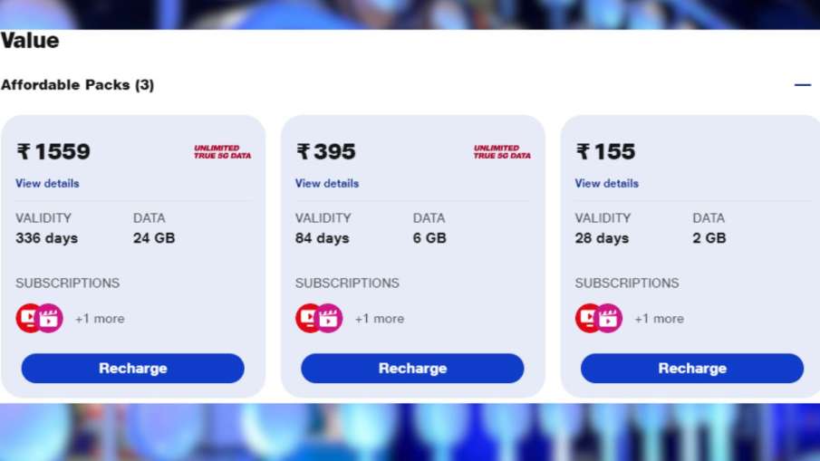 Jio Value Plans, Jio Plans without Daily Data, Best Jio Plans, Jio Value Plans, Jio Recharge Plan Of