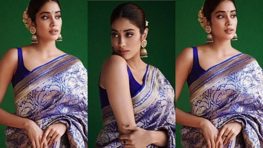 Blue saree 