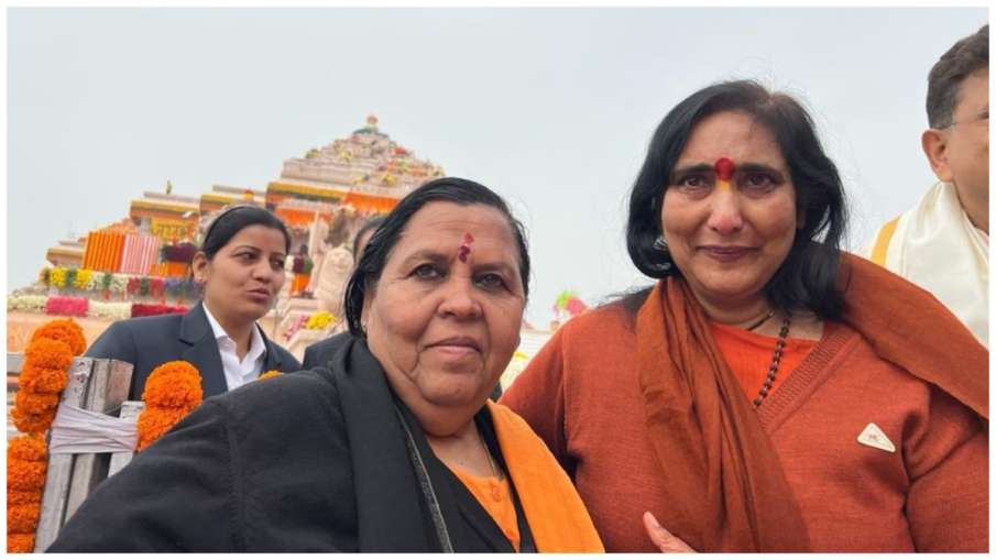 Sadhvi ritambhra and uma bharti