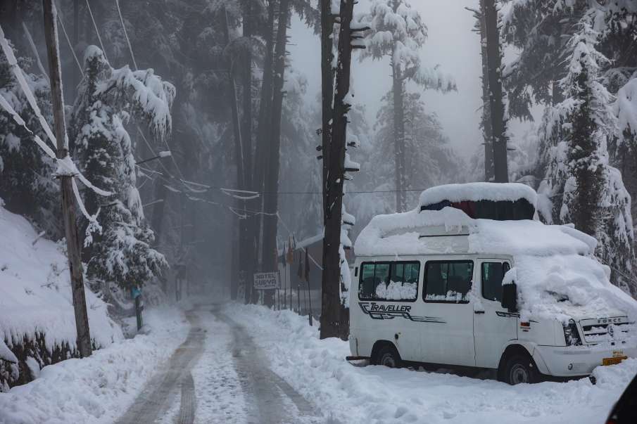 Snowfall in Jammu Kashmir