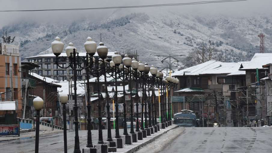 kashmir snowfall