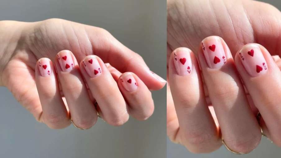 Valentine Nail Art