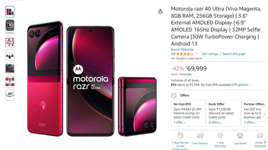 Motorola, Motorola Smartphone, Motorola Flip Phones, Moto Foldable Smartphones, Tech news, Tech news