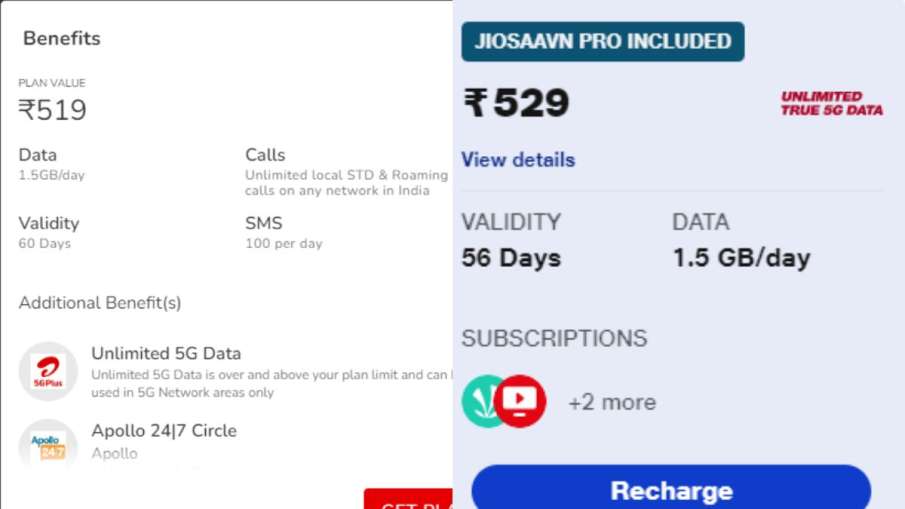 airtel, airtel cheapest prepaid plan, airtel 60 days validity recharge plan, airtel 519 rs recharge,