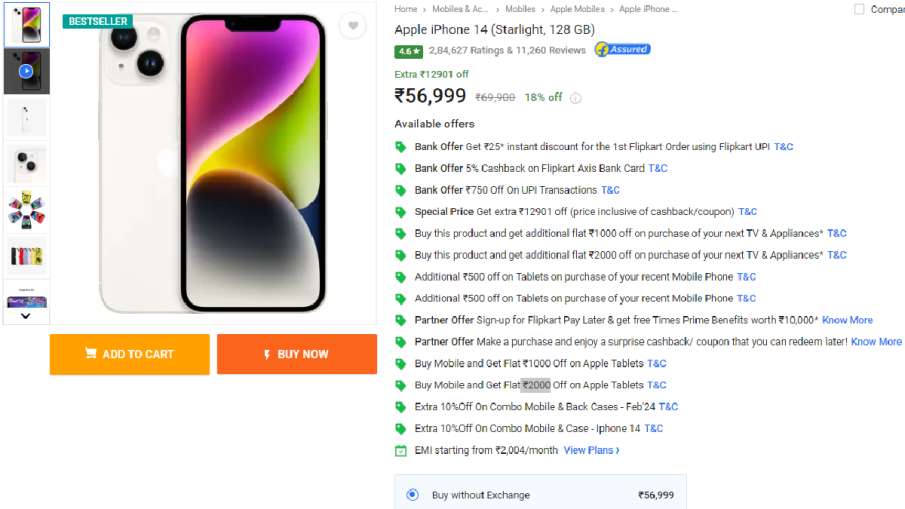 iPhone 14 Price cut offers