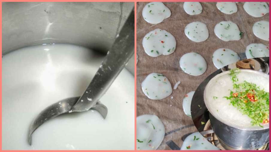 ararot ke papad kaise bante hain 