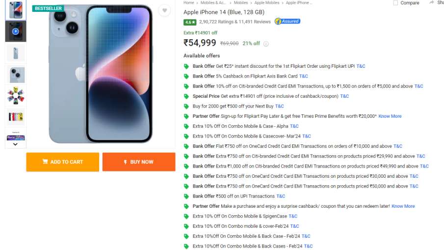 iPhone 14 offers