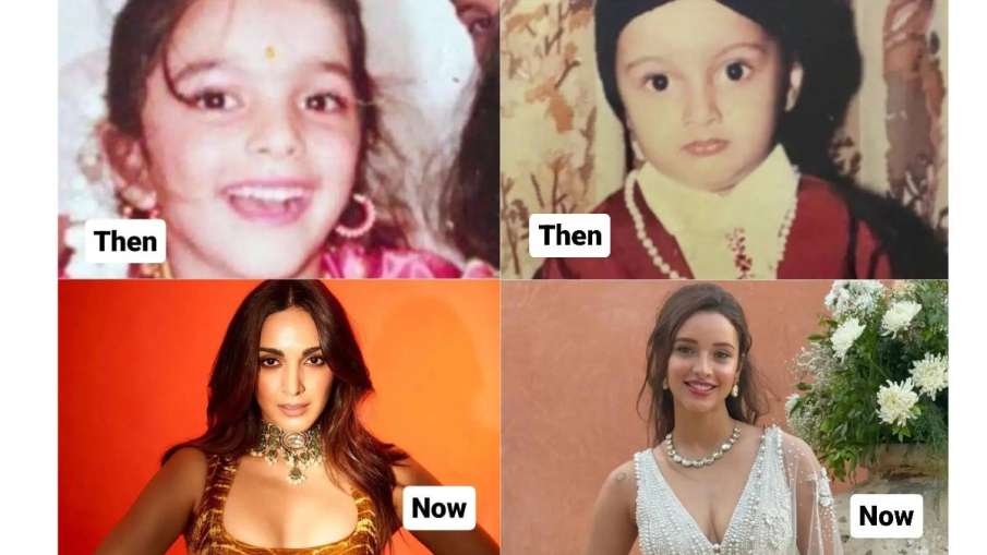 Priyanka chopra and kirti sanon childhood photos