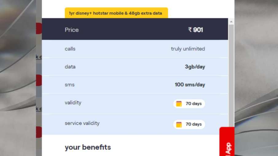 Vodafone Idea, Vi Offer, Vi Recharge, Vi 3Gb data daily Vodafone Idea 70 days plan, Vodafone Idea 90