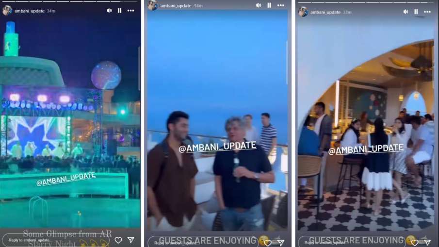 Anant Ambani Radhika merchant second pre wedding