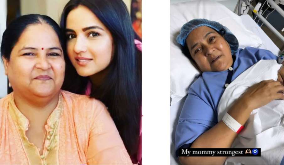 Jasmin Bhasin mother hospitalized