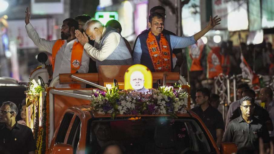 pm modi, road show