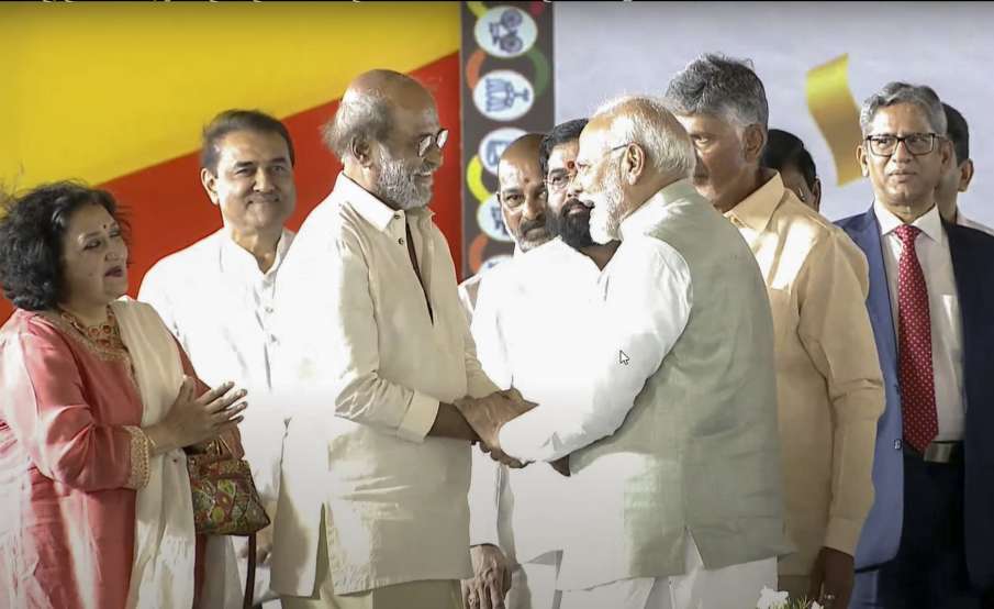 PM modi rajinikanth