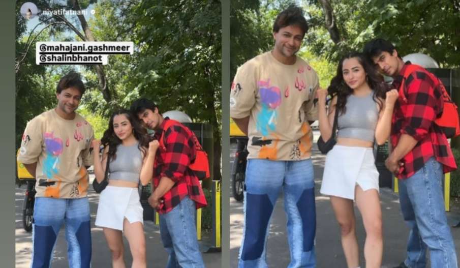 Niyati Fatnani, Shaleen Bhanot and Gashmeer Mahajani