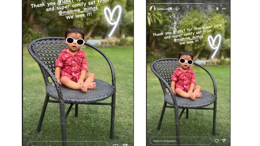 Swara Bhasker reveals face of daughter Raabiyaa 