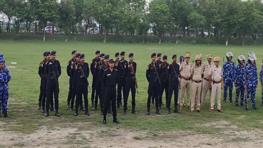 ब्रज मंडल यात्रा में सुरक्षाकर्मियों की तैनाती