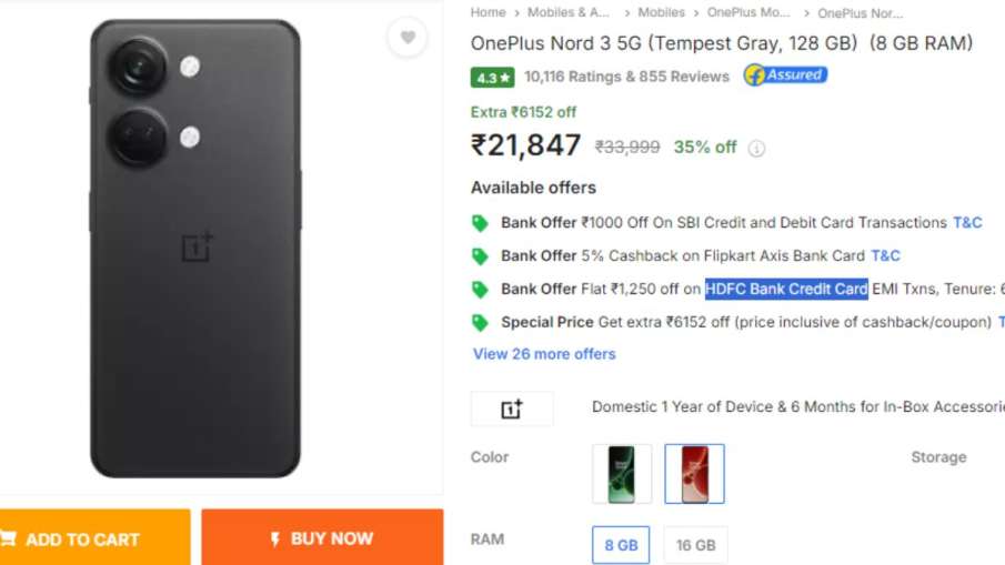 OnePlus, OnePlus Nord, OnePlus Nord 3, OnePlus Nord 3 Offer, OnePlus Nord 3 Discount