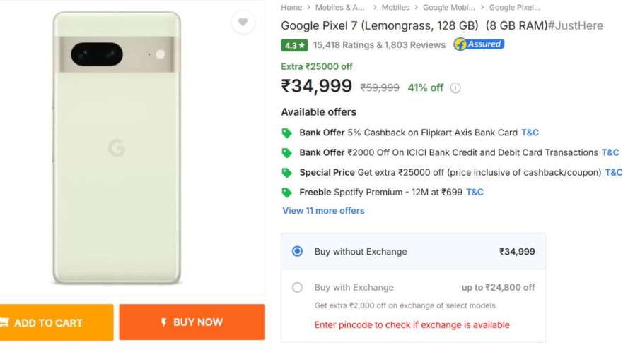 Google Pixel 7, Google pixel 7 ऑफर, google pixel 7 pro, google pixel 7 series, google pixel 7 sale