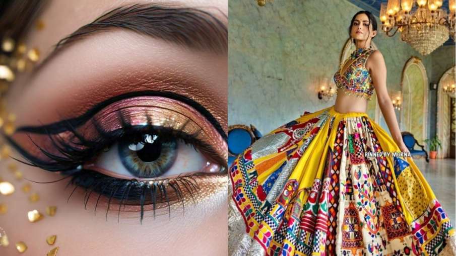 Eye Makeup Look For Navratri 