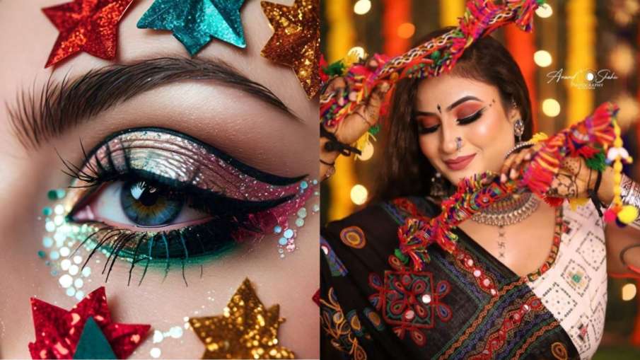 Eye Makeup Look For Navratri 