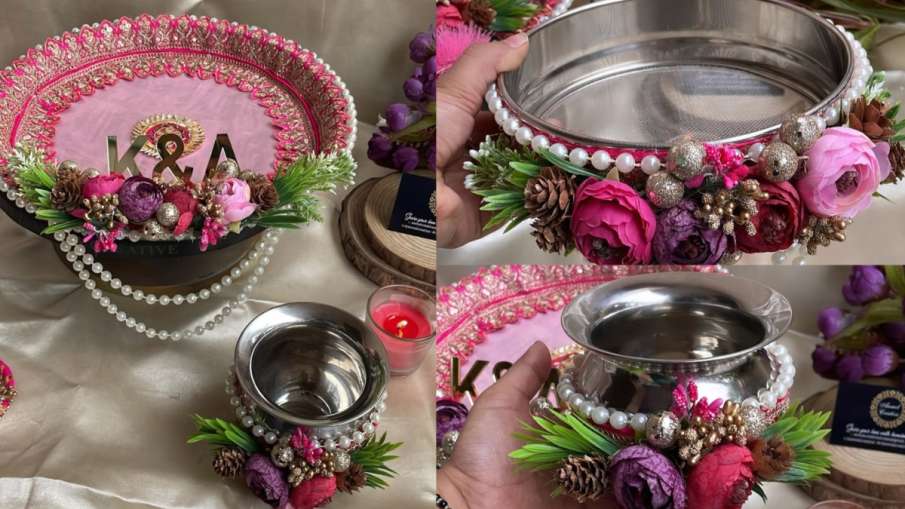 Karwa Chauth Thali Design
