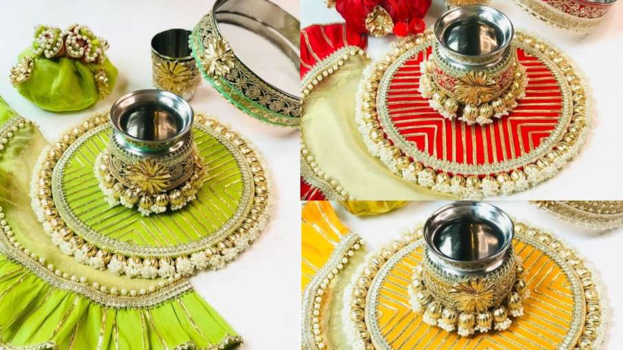 Karwa Chauth Thali Design