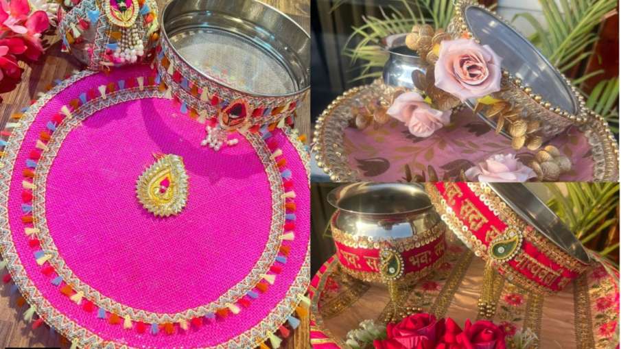 Karwa Chauth Thali Design