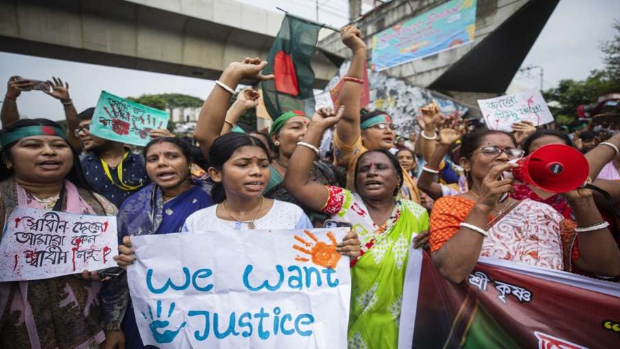 Hindus Protest in Bangladesh 