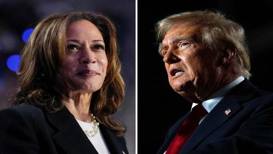  Donald Trump and Kamala Harris