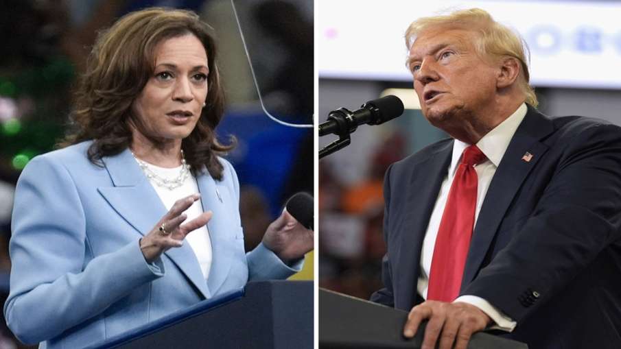 Kamala Harris and Donald Trump