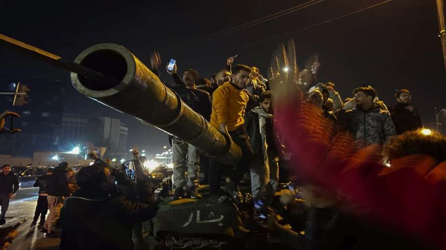 People Celebrate after Bashar al-Assad Rule Ended in Syria