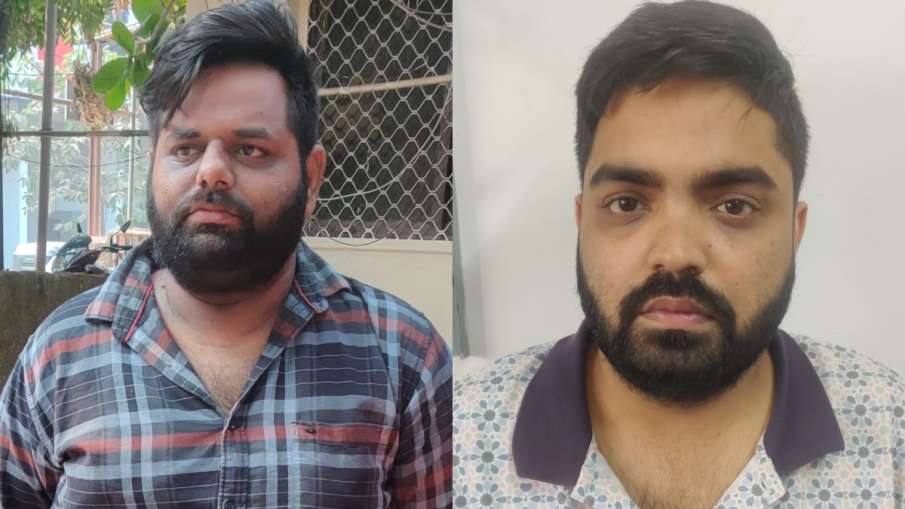 मामले में गिरफ्तार दो आरोपी।