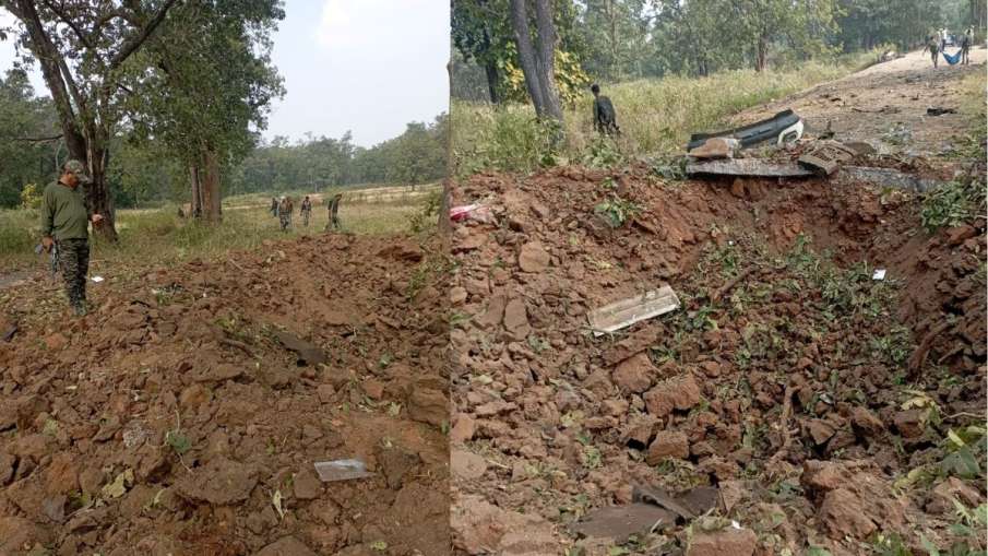 IED ब्लास्ट की जगह