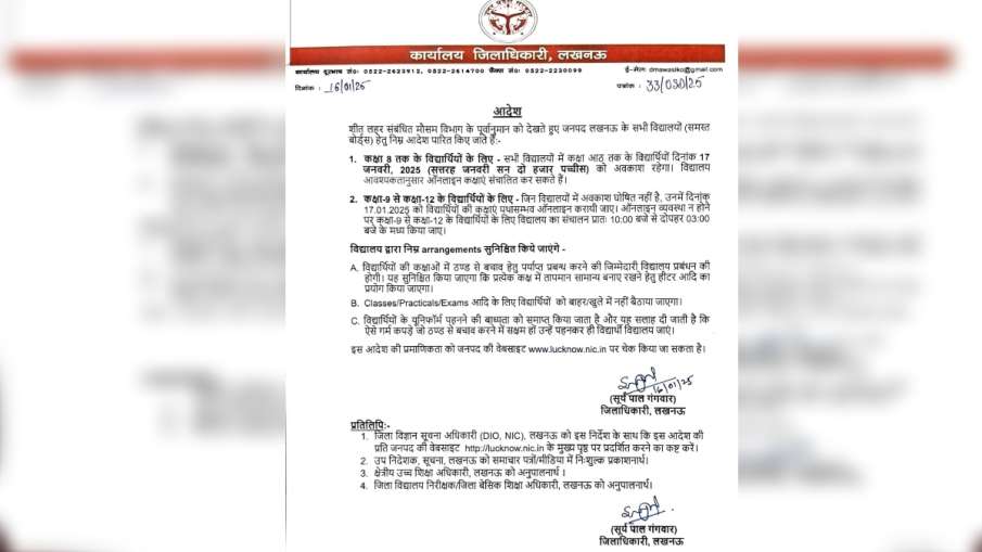 Administrasi Distrik Lucknow