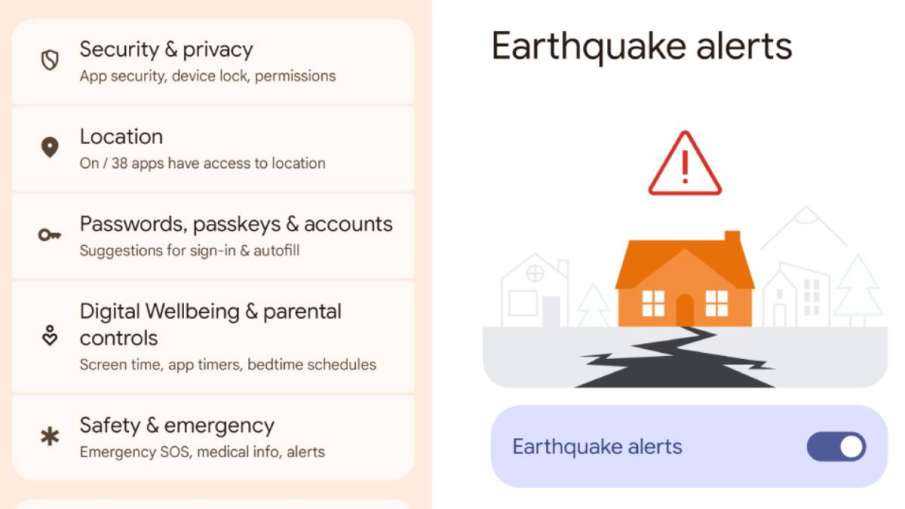 Earthquake Emergency Alert