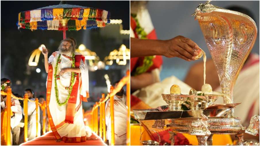 Sri Sri Ravi Shankar Unveils the Relics of the Original Somnath Jyotirlinga Found After 1000 Years