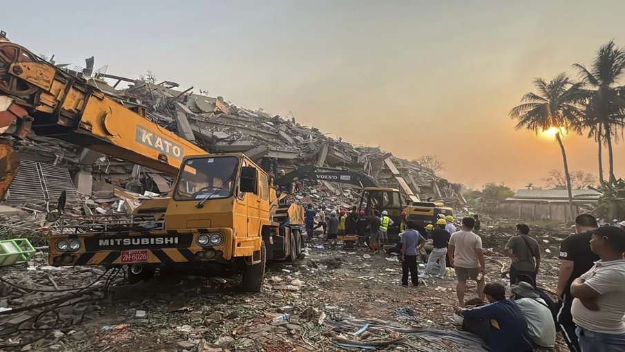The devastating earthquake in Myanmar