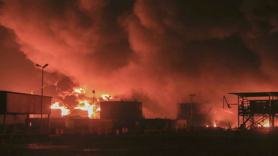 यमन में हूती नियंत्रित क्षेत्रों में किए गए हवाई हमले