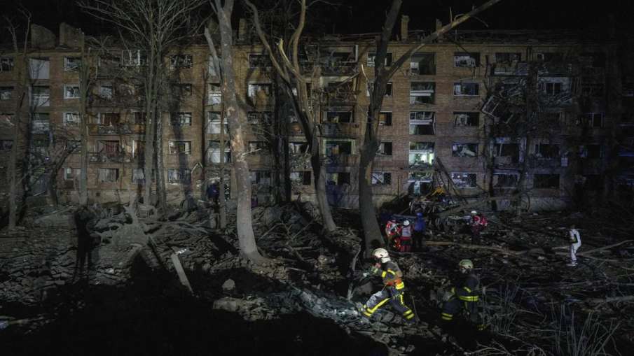 Russia attacked Ukraine's capital Kiev