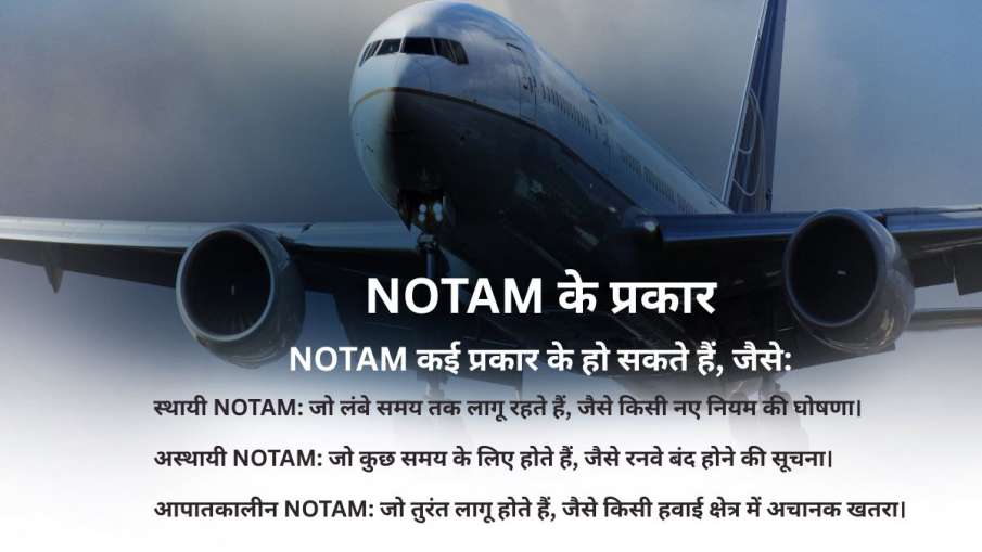 NOTAM कितने तरह के होते हैं