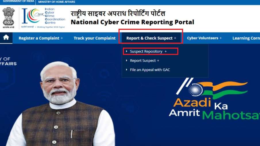 Cyber Fraud Report Portal