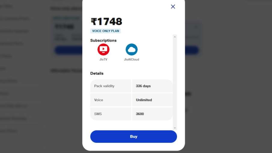 Jio, Reliance Jio, Jio Offer, Recharge Offer, Jio News, Jio 336 Days Validity