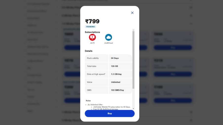 Jio 84 Days Recharge Plan