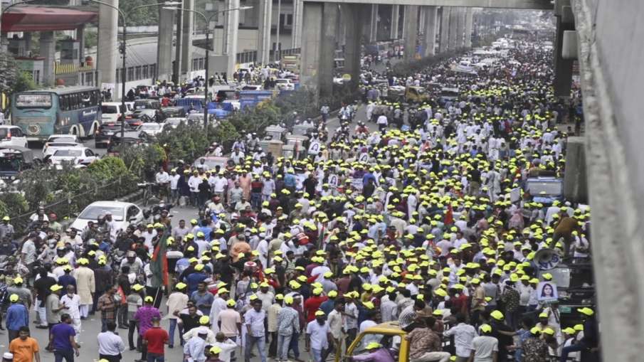 Supporters of Khalida Jia in Bangladesh