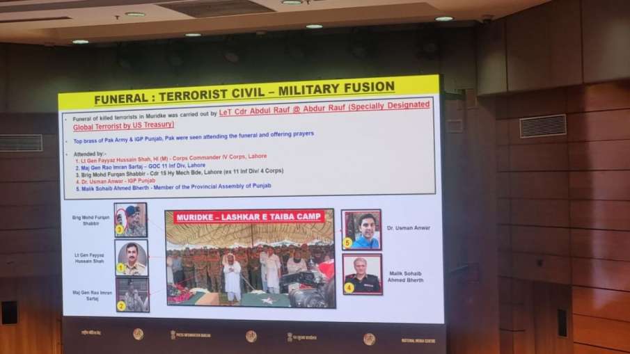List of those who join terrorists' funeral