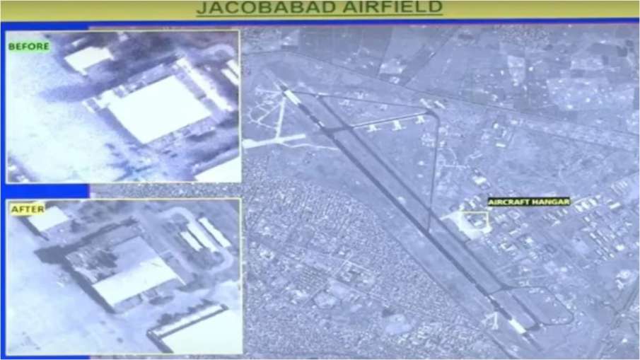 India caused huge damage to Pakistan many airbases destroyed satellite pictures revealed