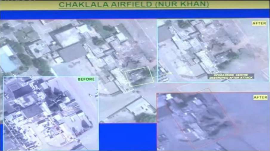 India caused huge damage to Pakistan many airbases destroyed satellite pictures revealed
